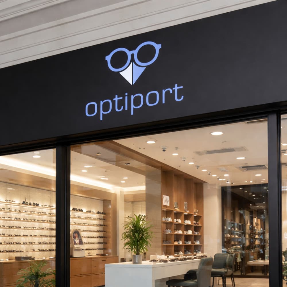 Sanal Portalda Optik — Optik & Gözlük — Logo ve Sosyal Medya Kapak Tasarımları #15