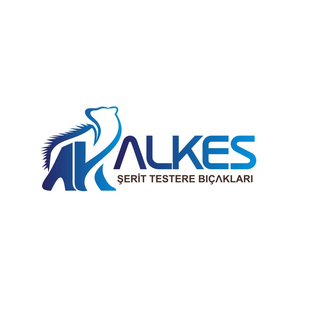 ALKES Şerit Testere Bıçağı Logo Tasarımı — Kesici & Delici Uçlar Üretim & Satış — Logo Tasarım #103