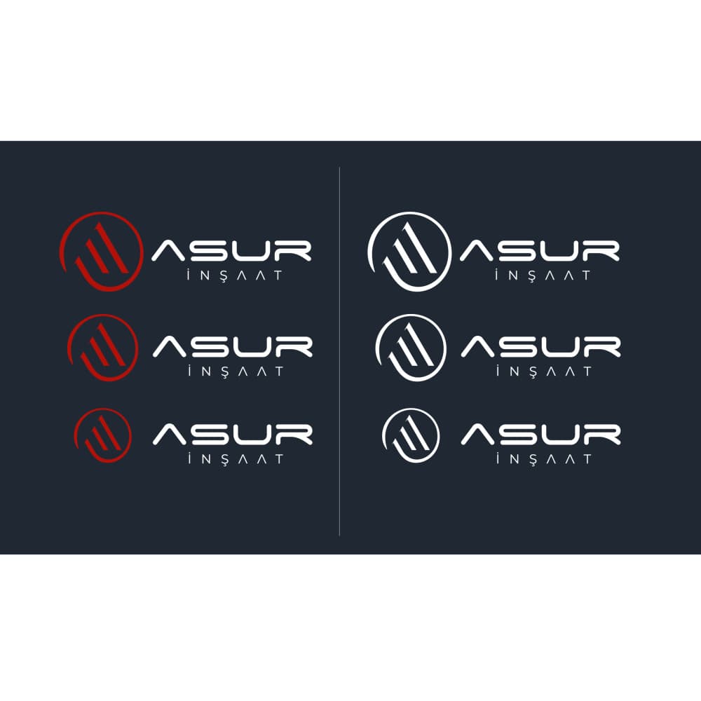 ASUR İNŞAAT İÇİN LOGO TASARIM Yarışma Özeti — İnşaat & Taahhüt — Logo tasarım (Bütçe İadeli) #117