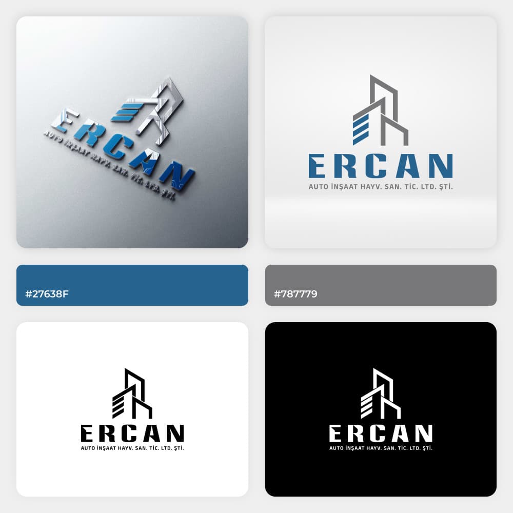 Ercan Auto İnşaat için Yaratıcı Logo Tasarımı — İnşaat & Taahhüt — Logo Tasarım #122