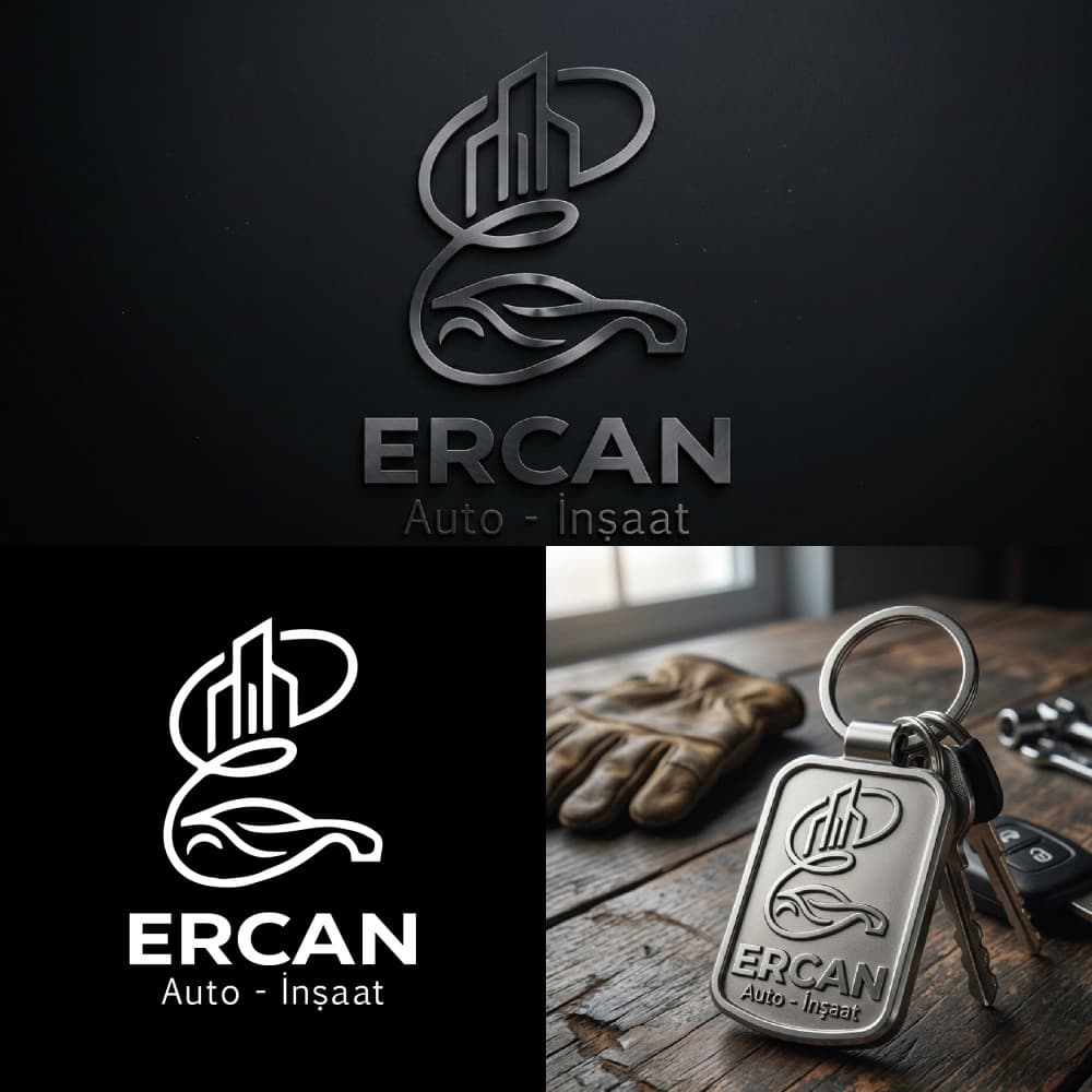 Ercan Auto İnşaat için Yaratıcı Logo Tasarımı — İnşaat & Taahhüt — Logo Tasarım #243