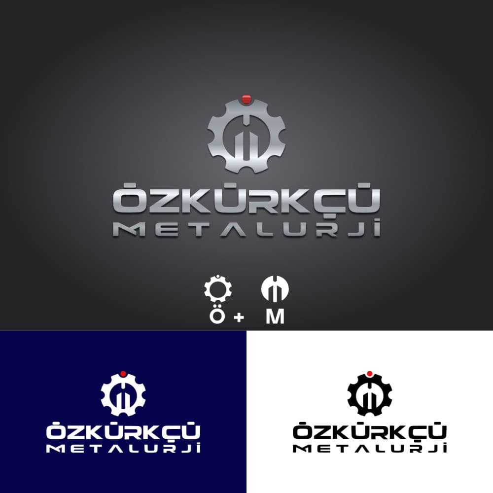Özkürkçü Metalurji Kurumsal Kimlik Tasarımı — Makine İmalat / Satış — Logo ve Kurumsal Kimlik Tasarımı #117