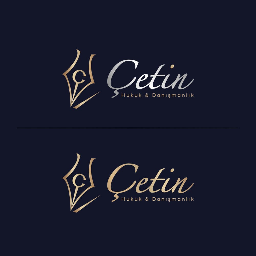 Modern, Güçlü ve Prestijli Hukuk Bürosu Logosu Tasarımı (ÇETİN HUKUK & DANIŞMANLIK) — Hukuk & Danışmanlık & Avukatlık — Kurumsal Kimlik  #152