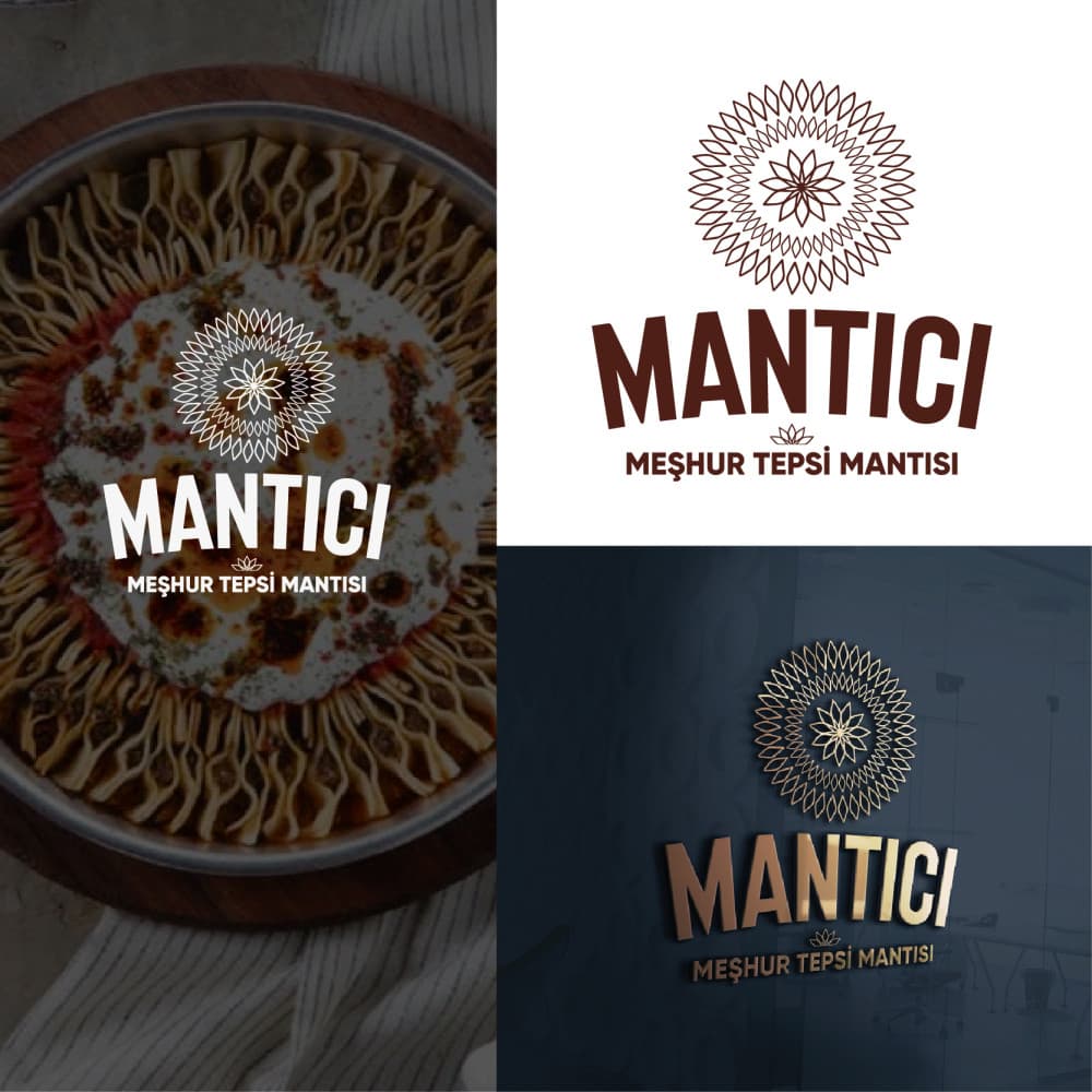MANTI RESTAURANT LOGOSU — Restoran — Logo Tasarım #40