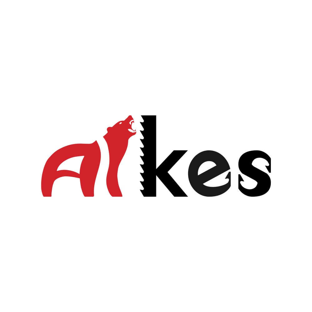 ALKES Şerit Testere Bıçağı Logo Tasarımı — Kesici & Delici Uçlar Üretim & Satış — Logo Tasarım #159
