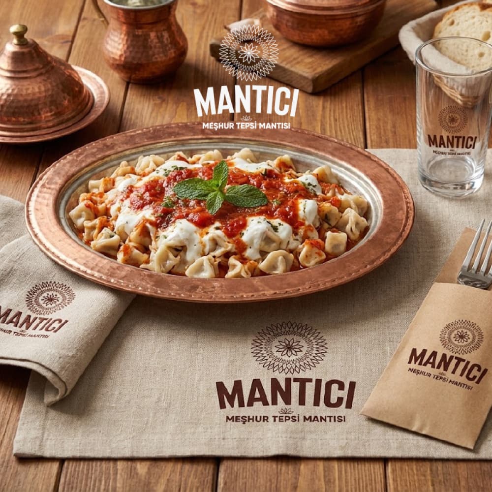 MANTI RESTAURANT LOGOSU — Restoran — Logo Tasarım #41