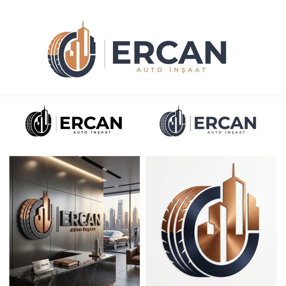 Ercan Auto İnşaat için Yaratıcı Logo Tasarımı — İnşaat & Taahhüt — Logo Tasarım #109