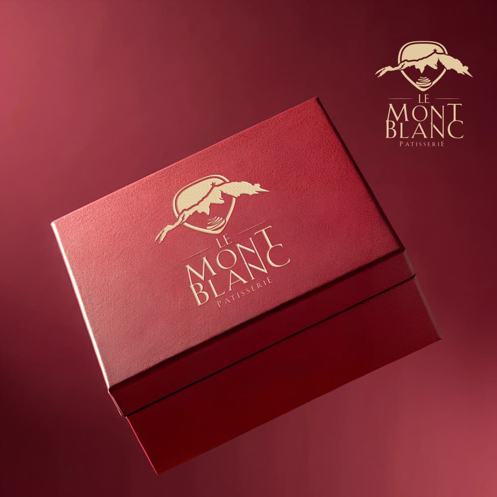Le Mont Blanc – Premium Fransız Pastane Logo Tasarımı — Cafe & Pastane — Logo ve Tabela Tasarımı #68