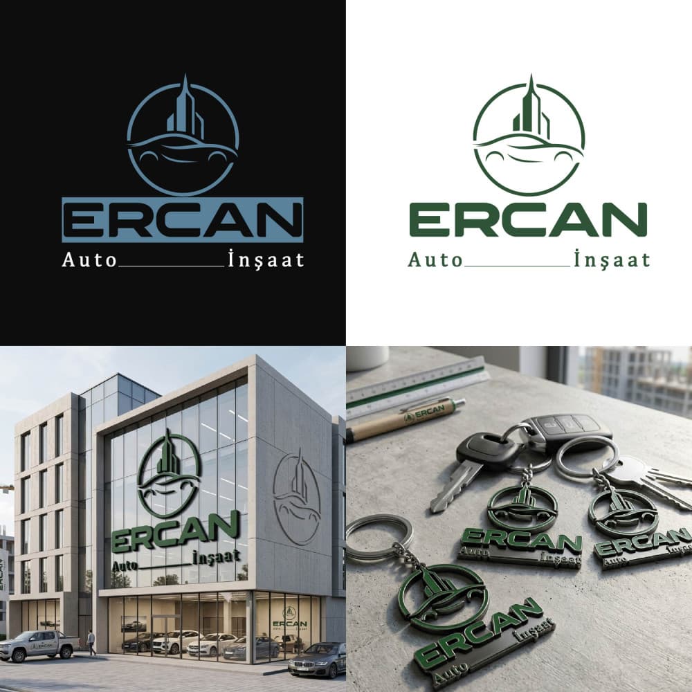 Ercan Auto İnşaat için Yaratıcı Logo Tasarımı — İnşaat & Taahhüt — Logo Tasarım #60