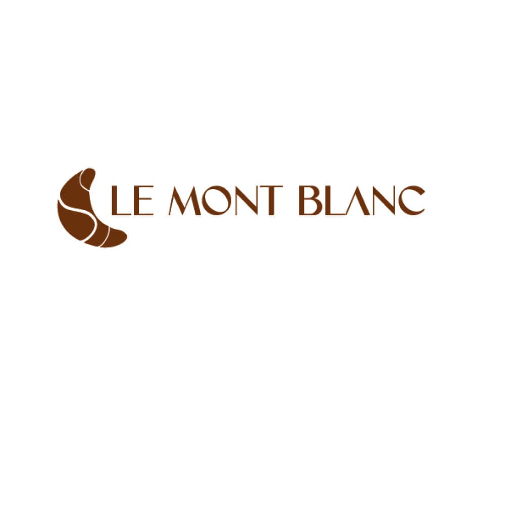 Le Mont Blanc – Premium Fransız Pastane Logo Tasarımı — Cafe & Pastane — Logo ve Tabela Tasarımı #99