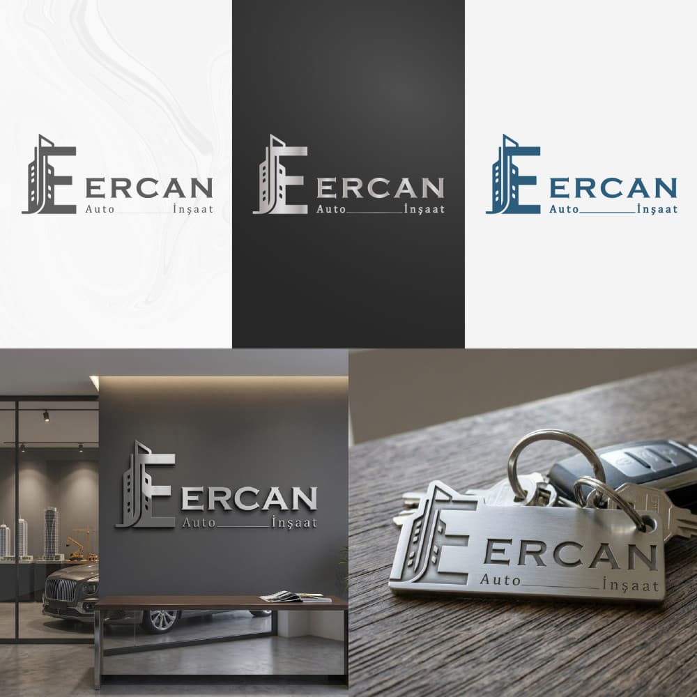 Ercan Auto İnşaat için Yaratıcı Logo Tasarımı — İnşaat & Taahhüt — Logo Tasarım #233