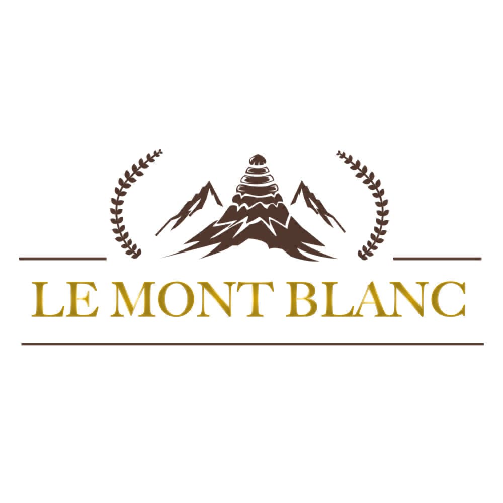 Le Mont Blanc – Premium Fransız Pastane Logo Tasarımı — Cafe & Pastane — Logo ve Tabela Tasarımı #60