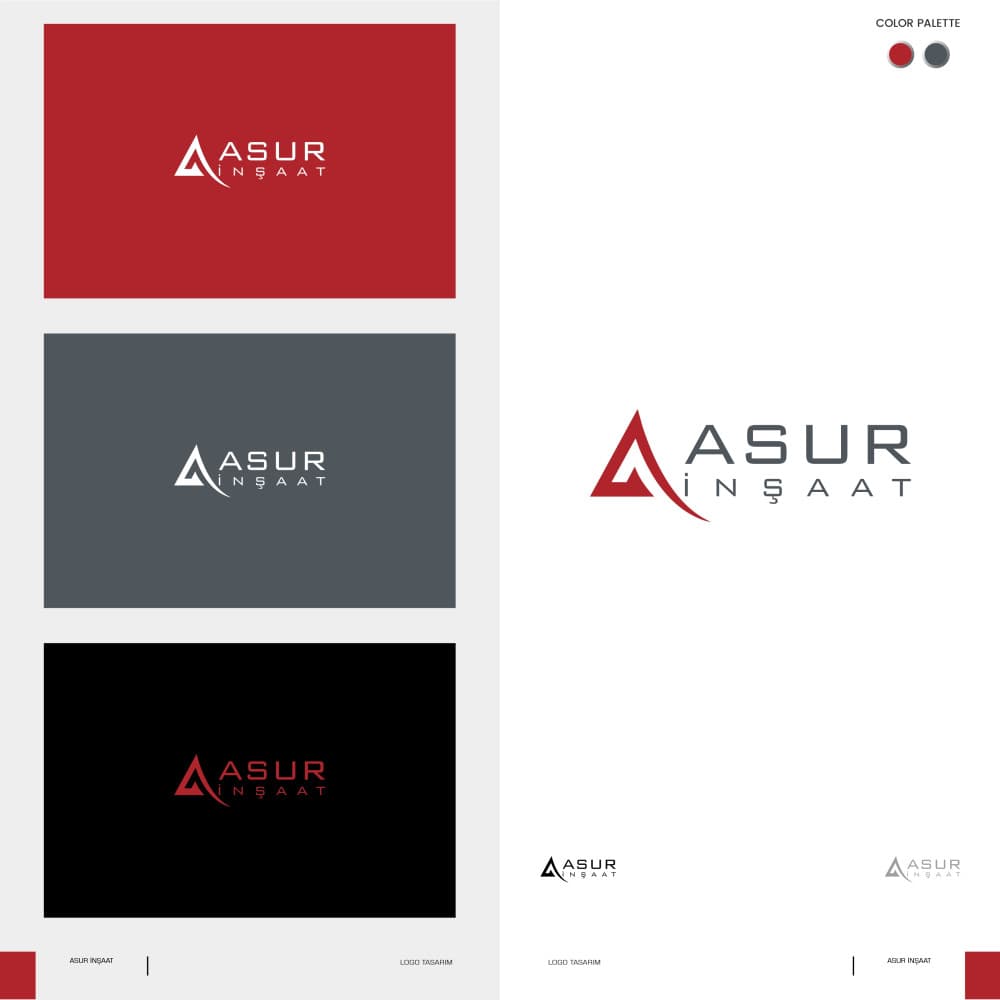 ASUR İNŞAAT İÇİN LOGO TASARIM Yarışma Özeti — İnşaat & Taahhüt — Logo tasarım (Bütçe İadeli) #91