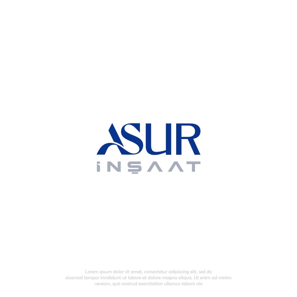 ASUR İNŞAAT İÇİN LOGO TASARIM Yarışma Özeti — İnşaat & Taahhüt — Logo tasarım (Bütçe İadeli) #174