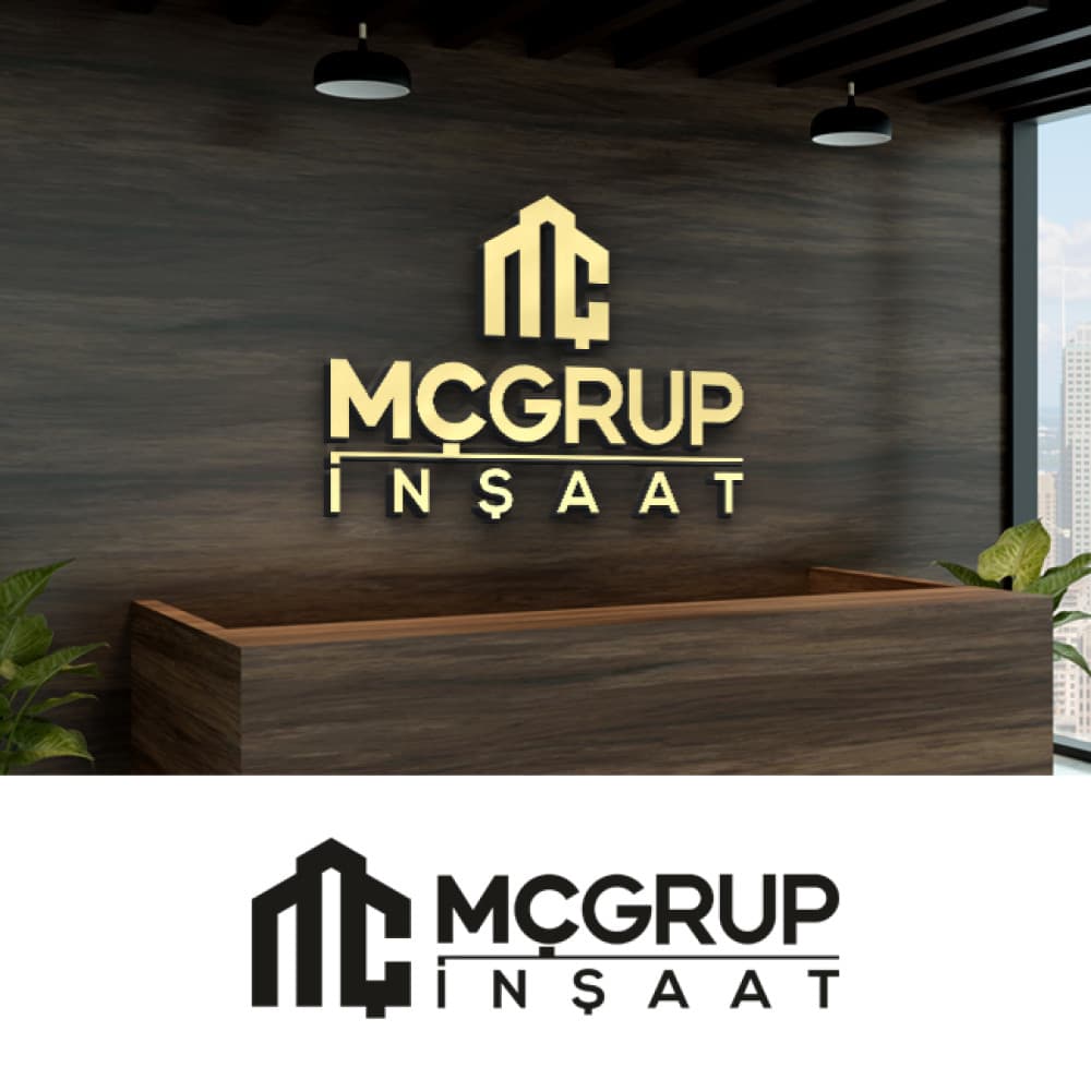 MÇ GRUP İNŞAAT Logo Çalışması — İnşaat & Taahhüt — Logo Tasarım #24