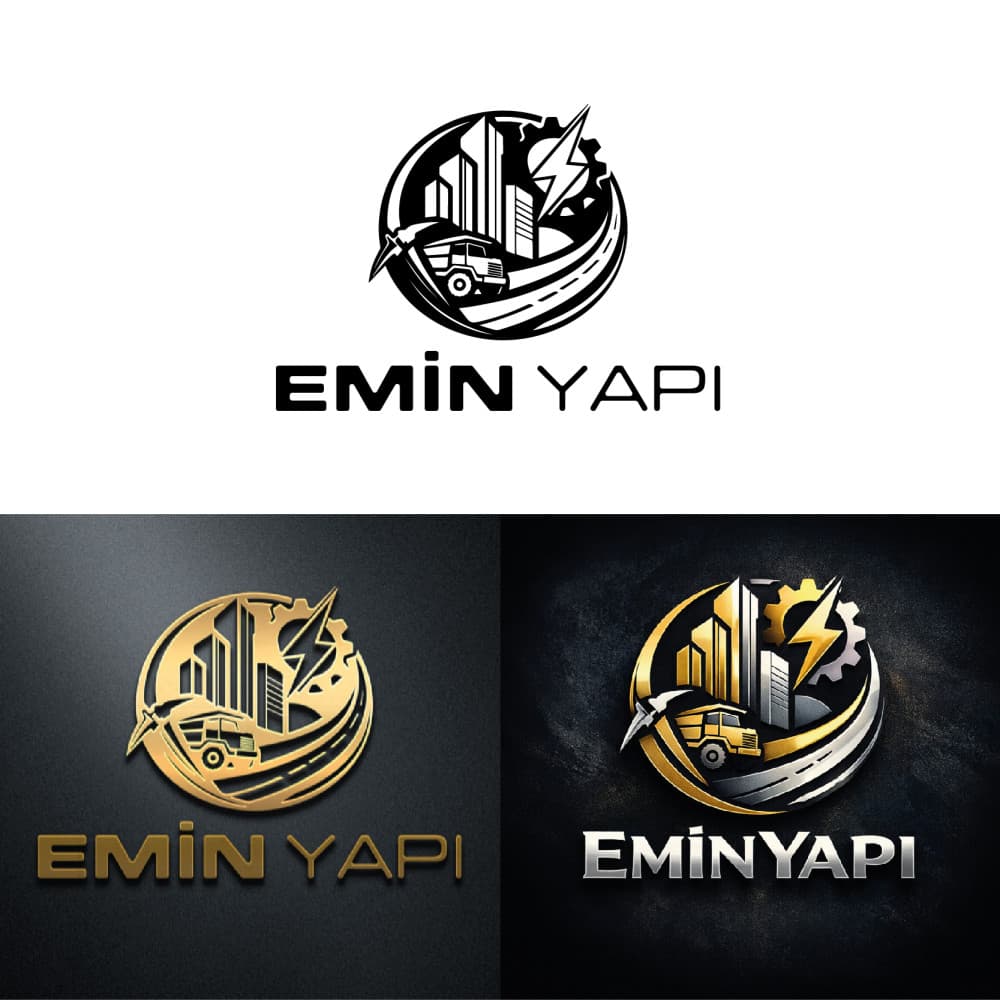İnşaat ve Enerji Sektörü için Logo Tasarımı — Gayrimenkul & İnşaat — Logo Tasarım #1