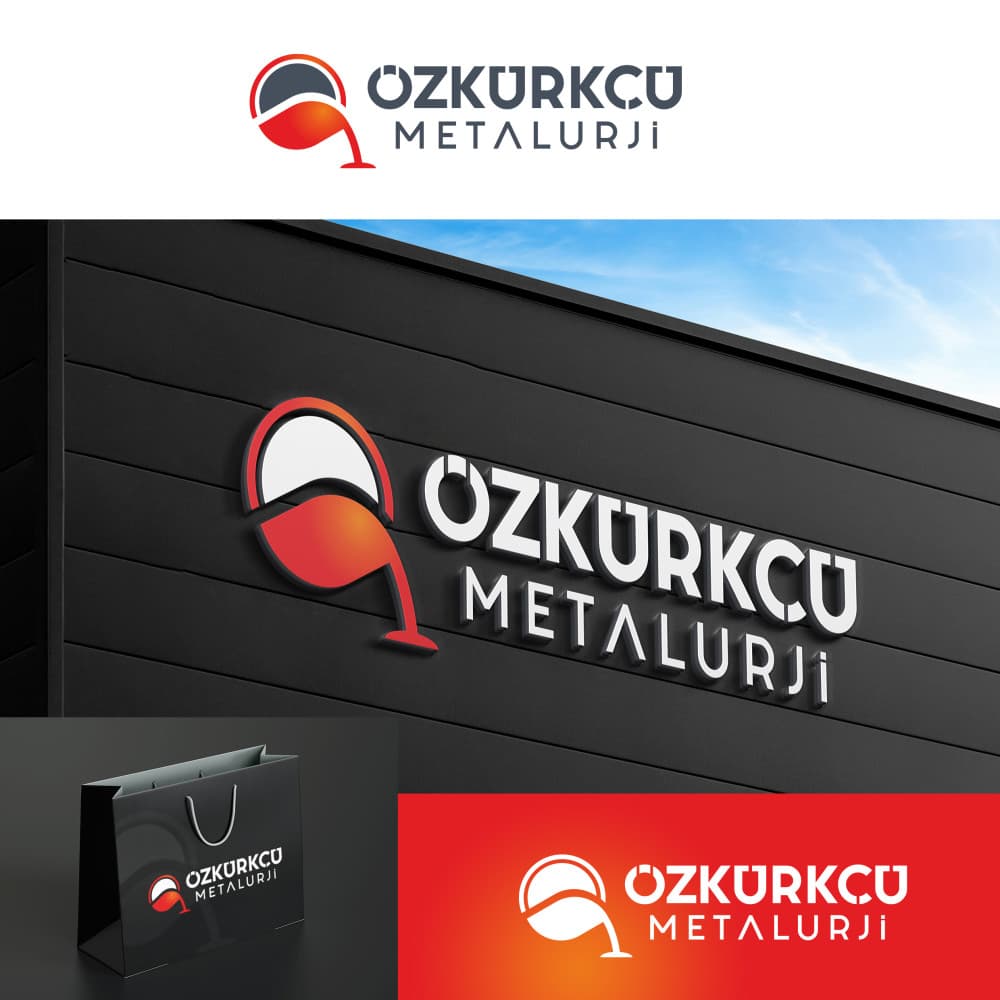 Özkürkçü Metalurji Kurumsal Kimlik Tasarımı — Makine İmalat / Satış — Logo ve Kurumsal Kimlik Tasarımı #108