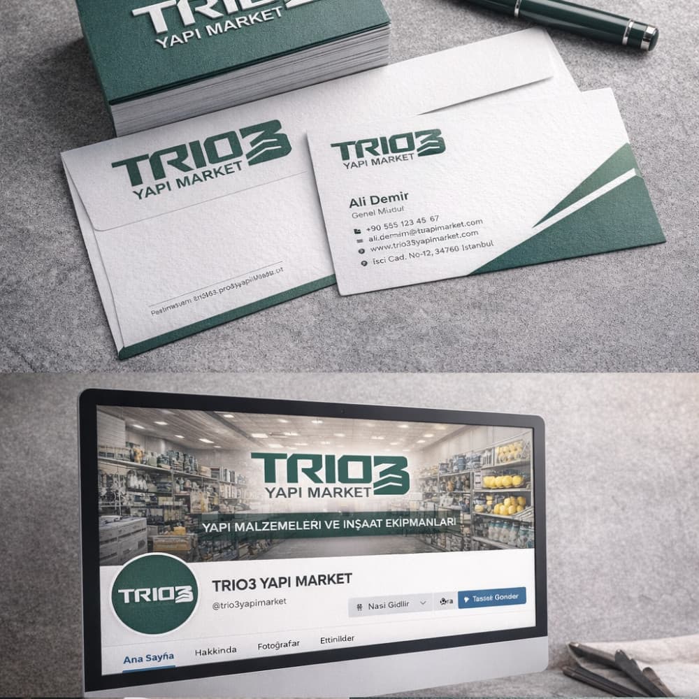 Tria Yapı Market Kurumsal Kimlik — Yapı Market — Logo ve Kurumsal Kimlik Tasarımı #120