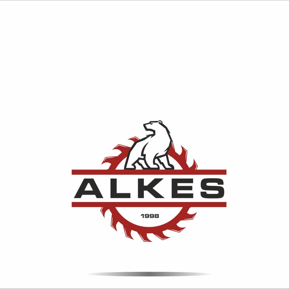 ALKES Şerit Testere Bıçağı Logo Tasarımı — Kesici & Delici Uçlar Üretim & Satış — Logo Tasarım #143