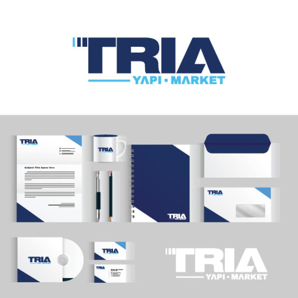 Tria Yapı Market Kurumsal Kimlik — Yapı Market — Logo ve Kurumsal Kimlik Tasarımı #55