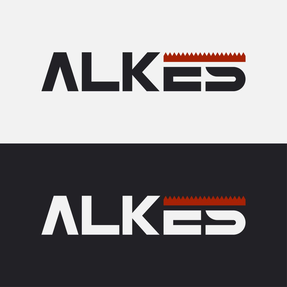 ALKES Şerit Testere Bıçağı Logo Tasarımı — Kesici & Delici Uçlar Üretim & Satış — Logo Tasarım #27