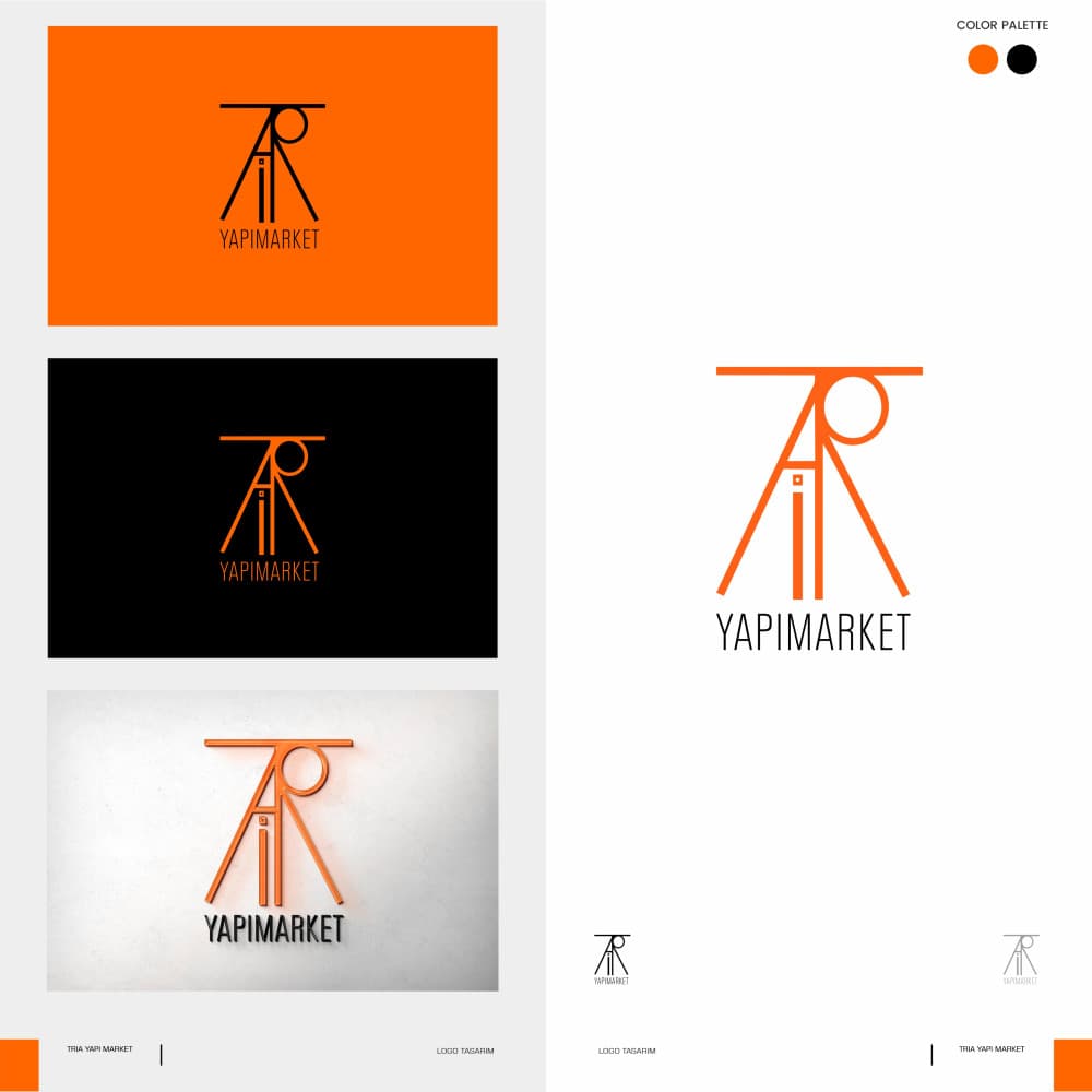 Tria Yapı Market Kurumsal Kimlik — Yapı Market — Logo ve Kurumsal Kimlik Tasarımı #79