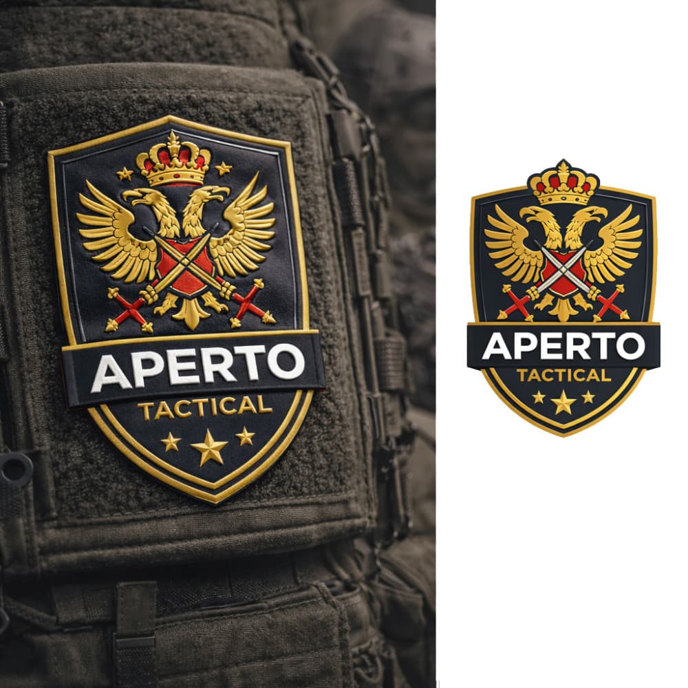 Yeni kurulacak olan APERTO TACTİCAL isimli markamız için sade ve şık bir logo arıyoruz — Savunma Endüstrisi — Logo Tasarım #142
