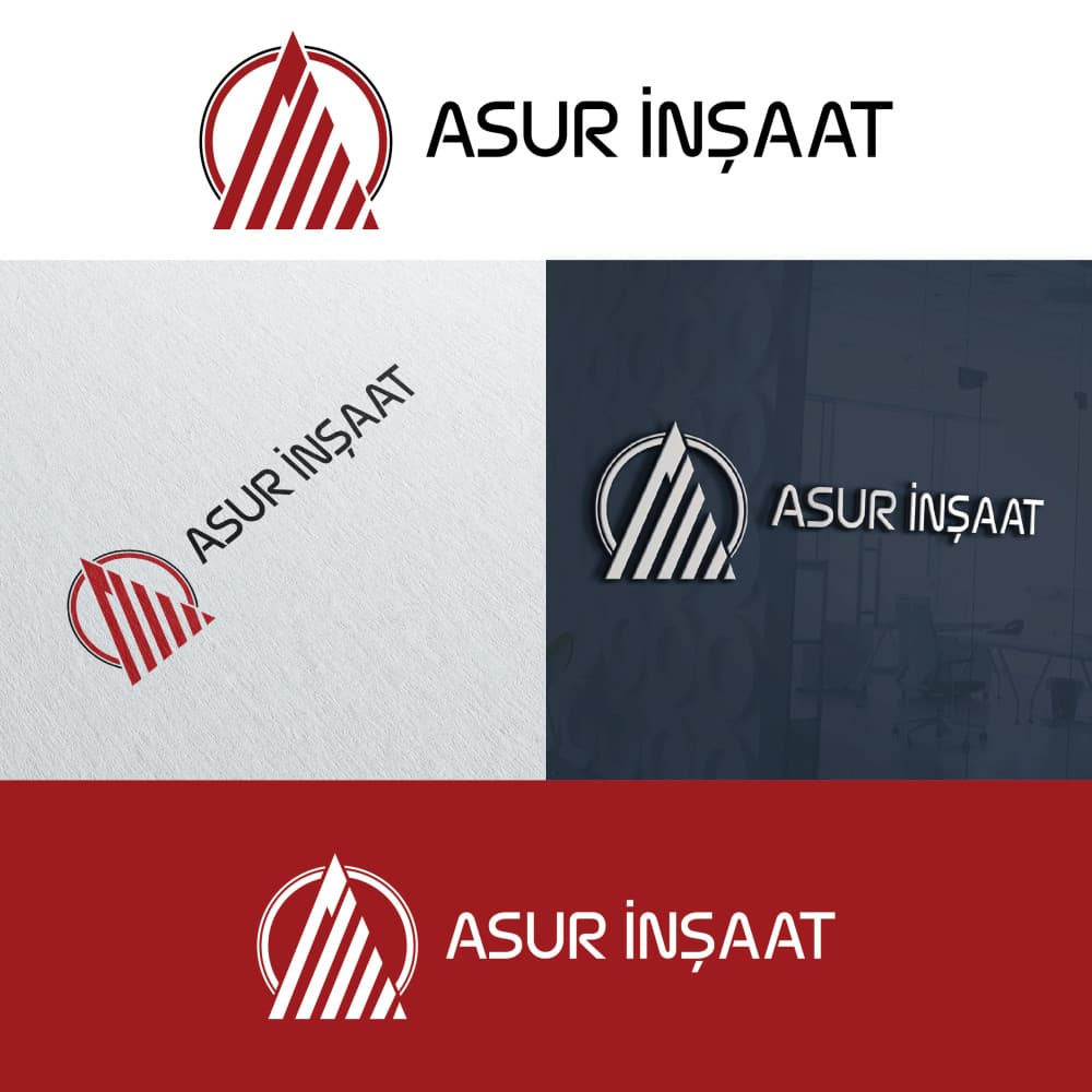 ASUR İNŞAAT İÇİN LOGO TASARIM Yarışma Özeti — İnşaat & Taahhüt — Logo tasarım (Bütçe İadeli) #173