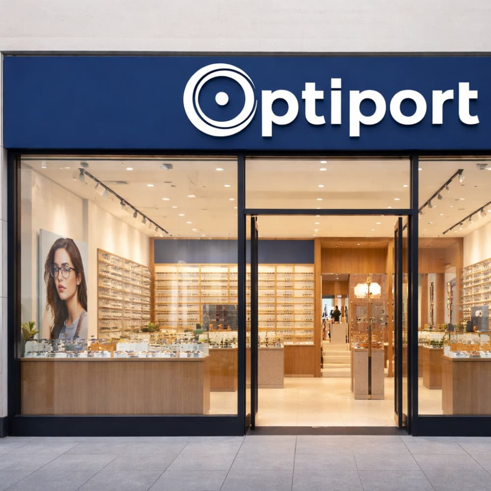 Sanal Portalda Optik — Optik & Gözlük — Logo ve Sosyal Medya Kapak Tasarımları #16