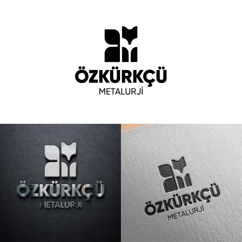 Özkürkçü Metalurji Kurumsal Kimlik Tasarımı — Makine İmalat / Satış — Logo ve Kurumsal Kimlik Tasarımı #109