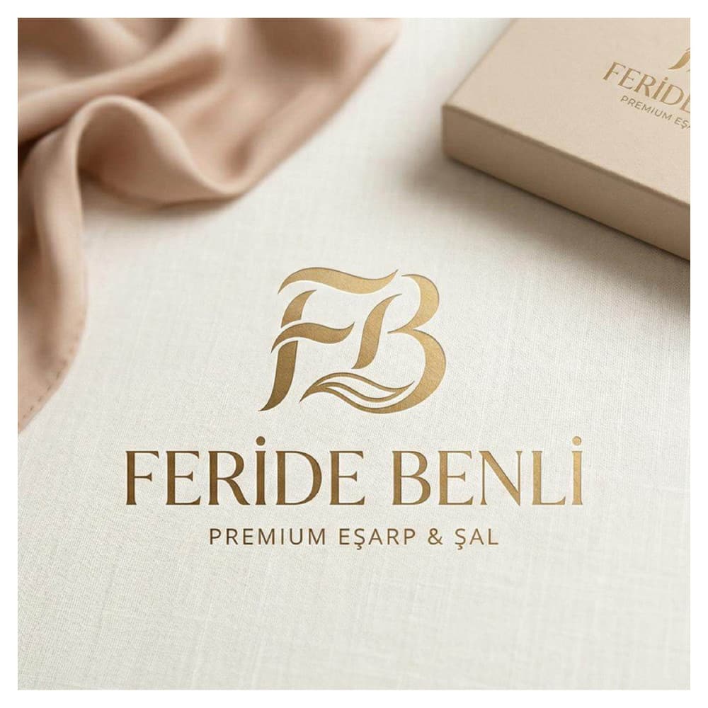 Şıklığın Tamamlayıcısı Eşarp & Şal — Giysi Aksesuar Şapka & Atkı & Bere & Eldiven & Eşarp & Şal — Logo ve Tabela Tasarımı #5