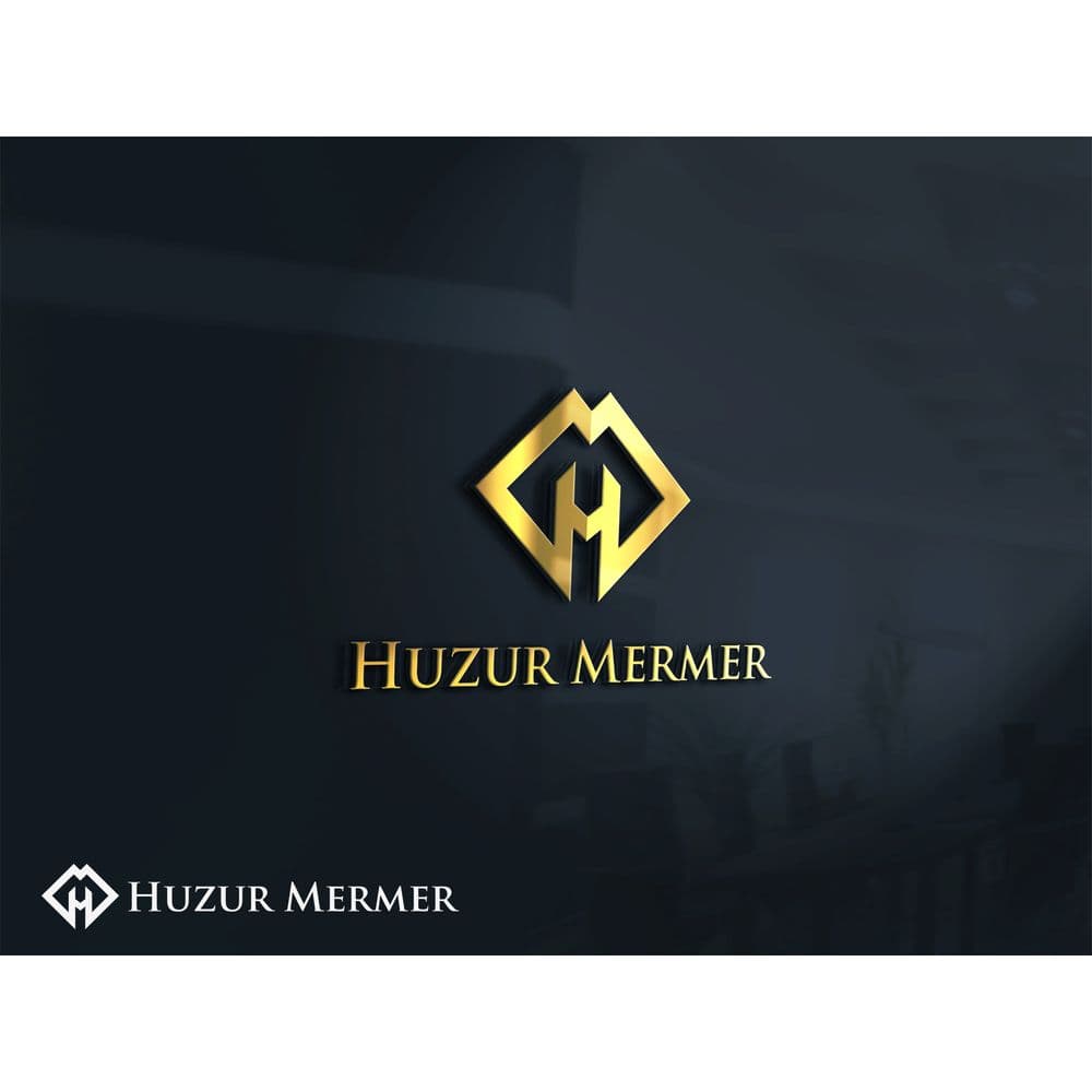 Huzur Mermer isim firmamıza logo