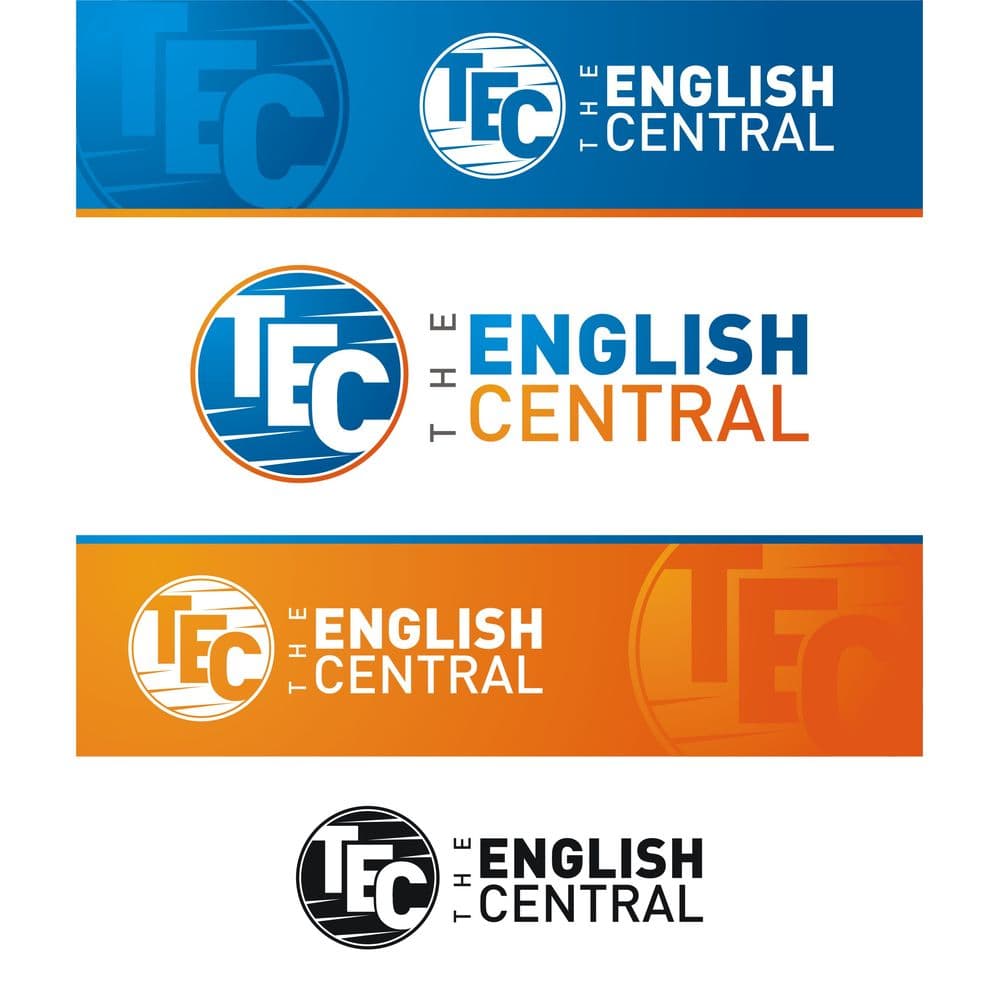 The English Central LOGO Tasarımı