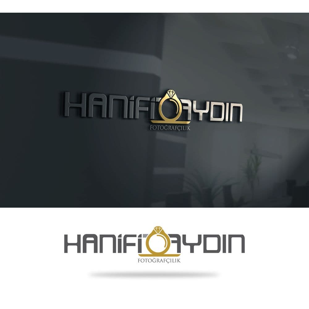Profesyonel Fotoğrafçılık isme özel logo