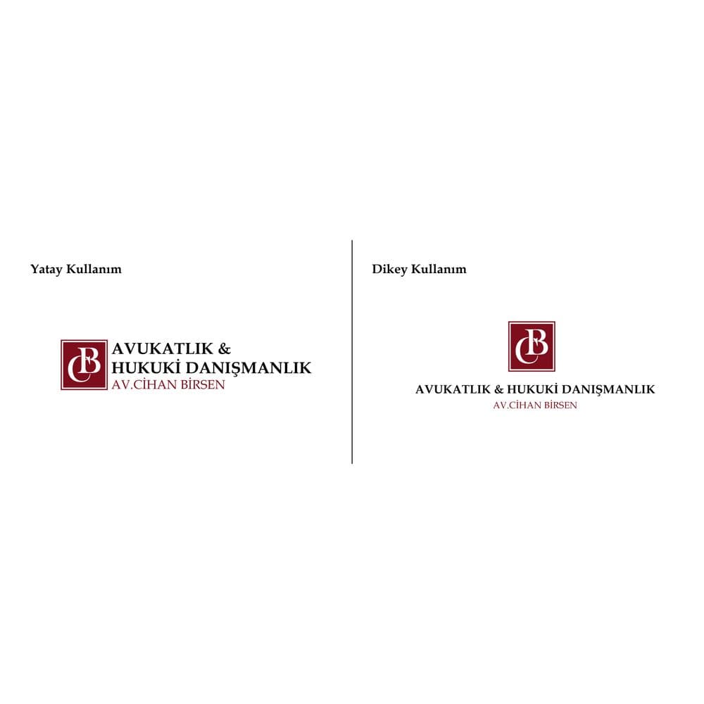 hukuk bürosu için dinamik logo tasarımı