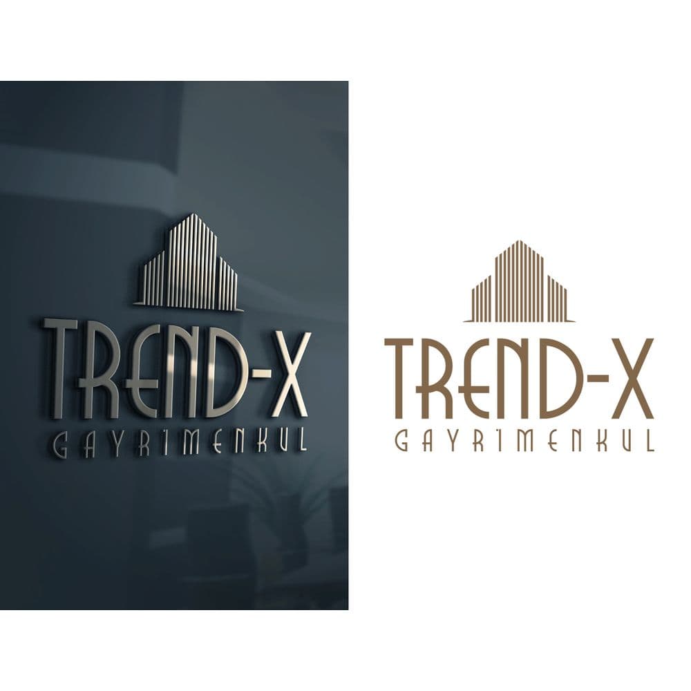 Gayrimenkul firması için logo tasarımı