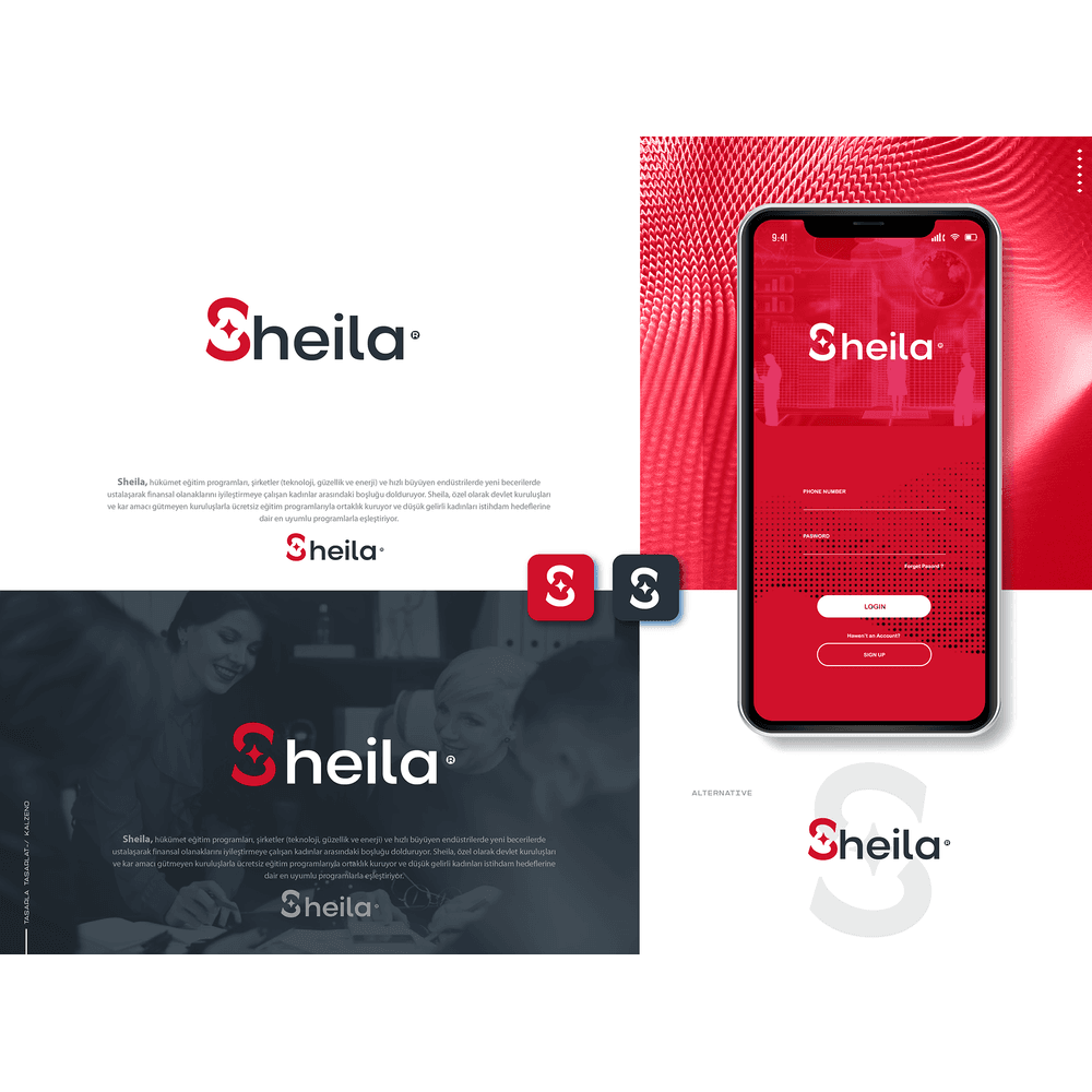 Sheila Sturtup'ı İçin Logo Tasarımı