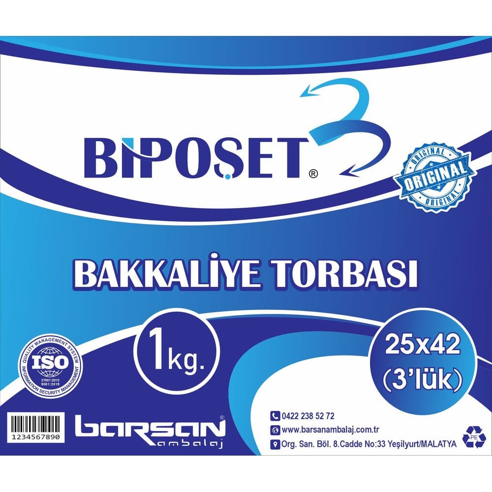 BAKKALİYE TORBASI DIŞ AMBALAJ TASARIMI