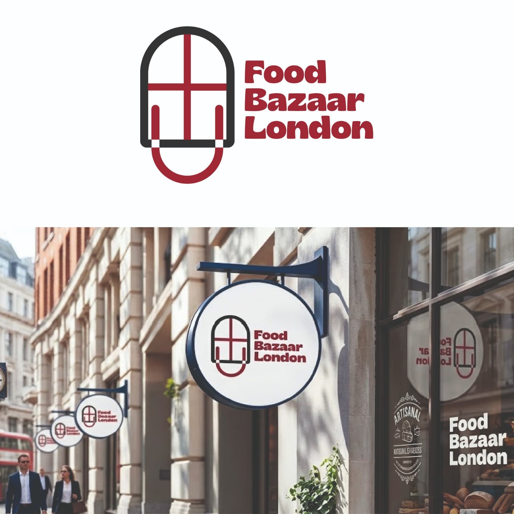 supermarket zıncırı ılk logo secımı