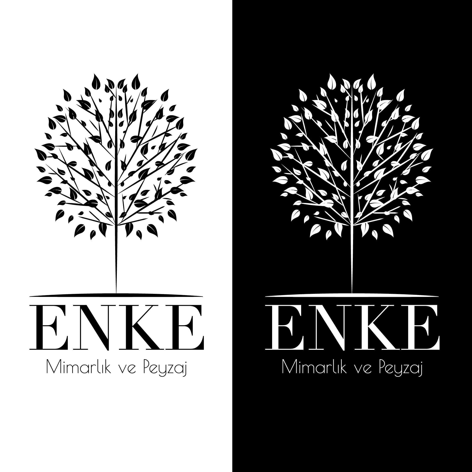 ENKE MİMARLIK PEYZAJ ŞİRKET LOGOSU