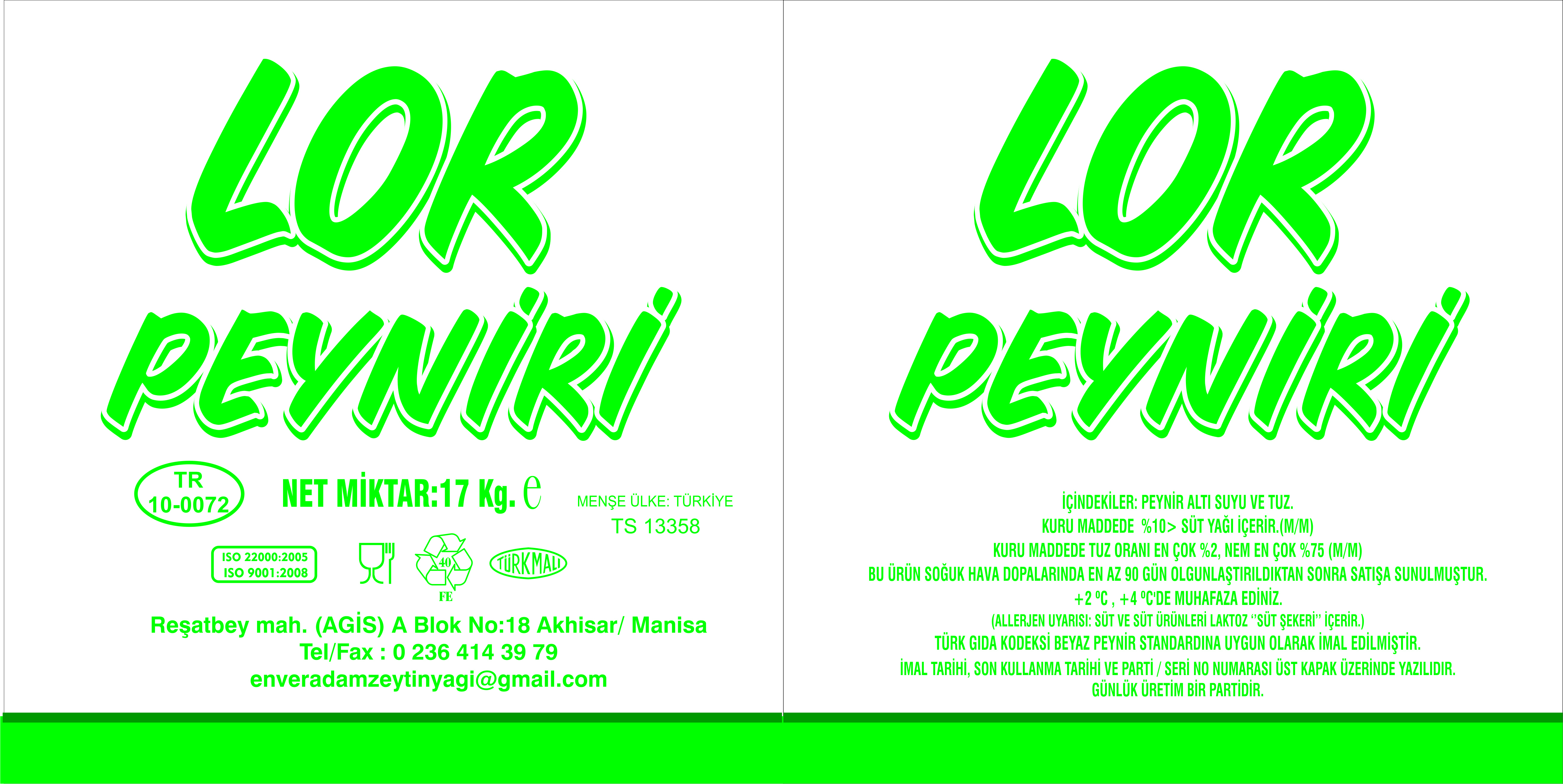 LOR PEYNİRİ