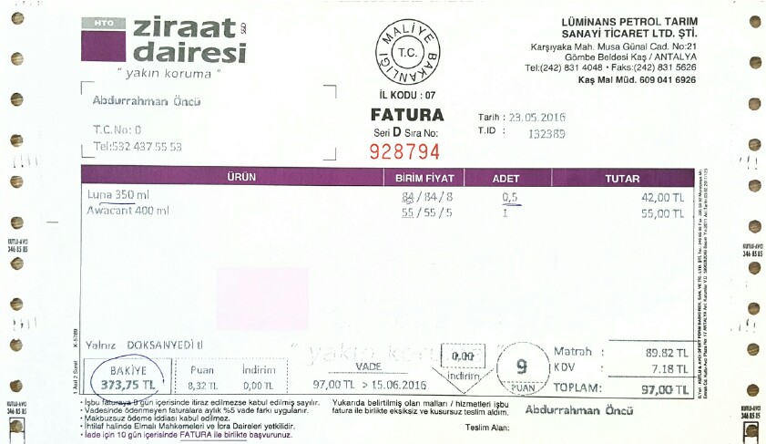 faturaEskiVersiyon