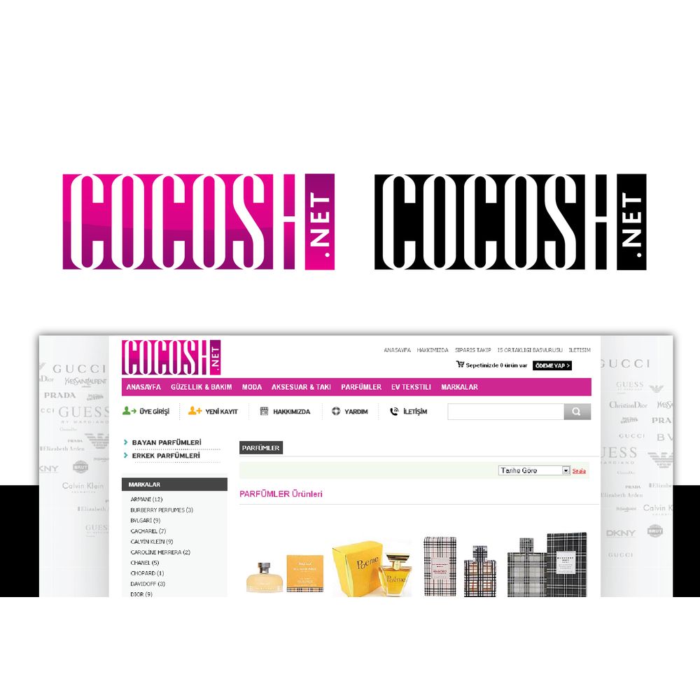 COCOSH.NET LOGO TASARIMI — Hazır Giyim & Aksesuar kazanan logo tasarımı