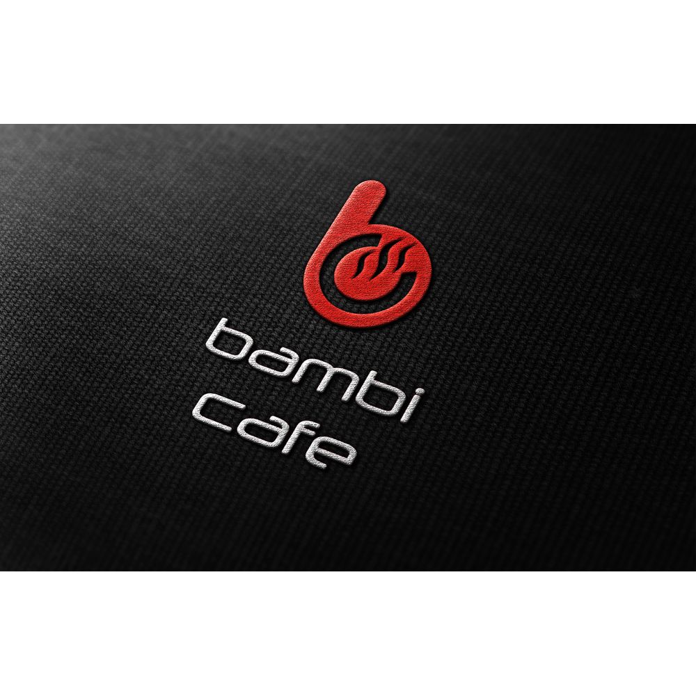bambi cafe logo tasarım