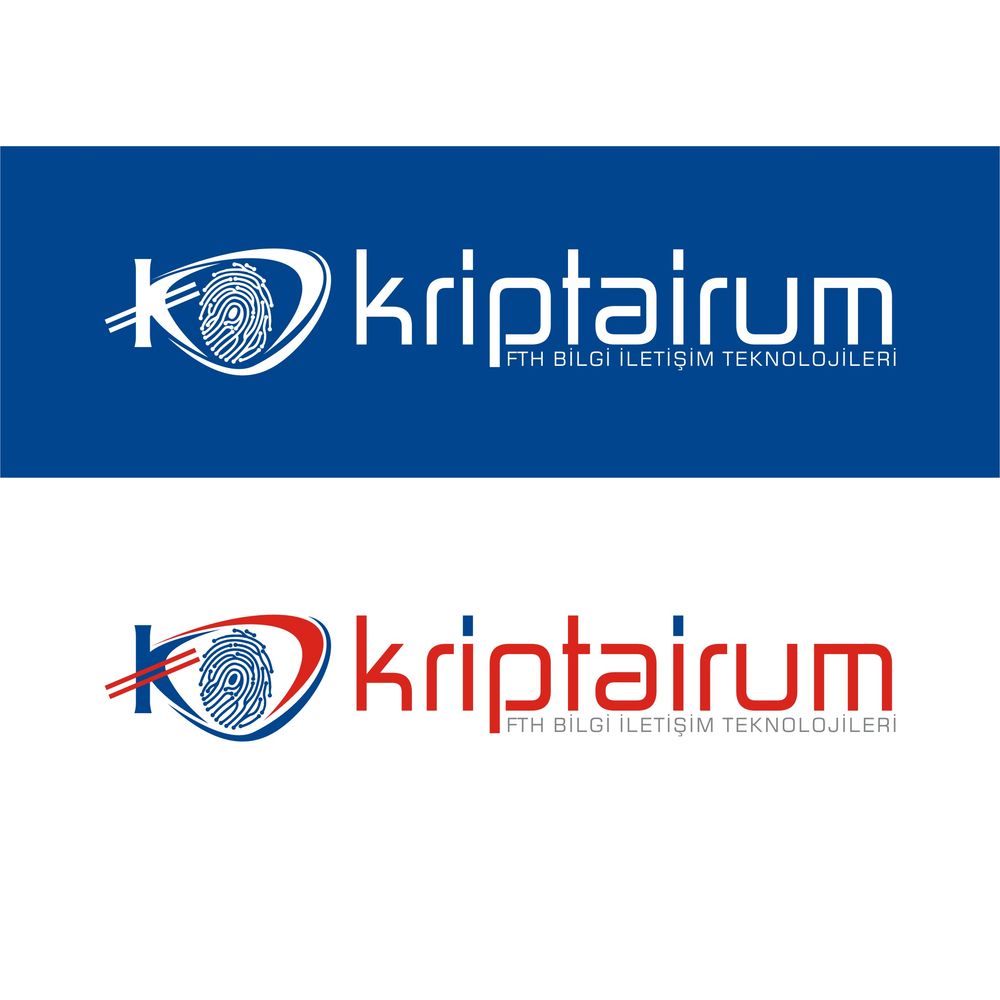 Kriptarium markası için logo