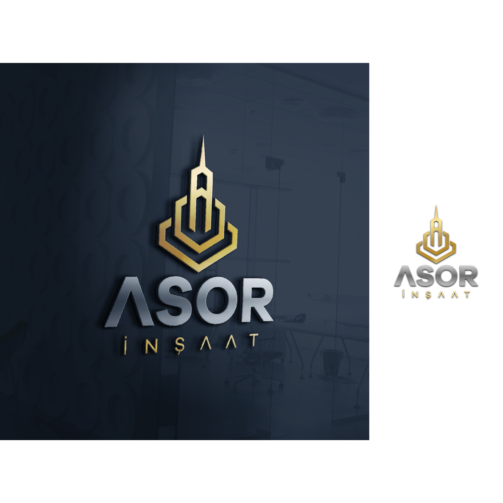 inşaat  firması için logo