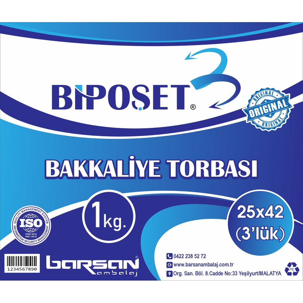 BAKKALİYE TORBASI  DIŞ AMBALAJ TASARIMI