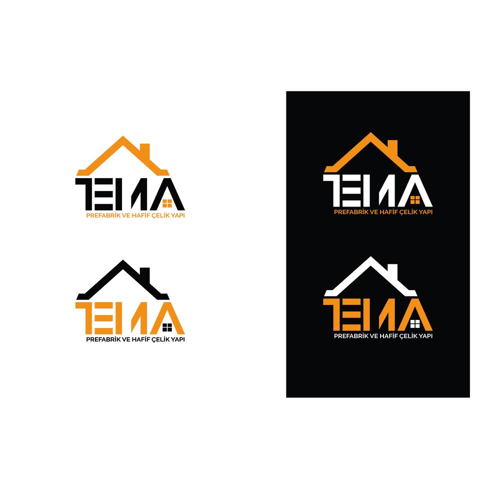 Yeni Prefabrik Firmamız İçin Dinamik ve Yenilikçi Logo