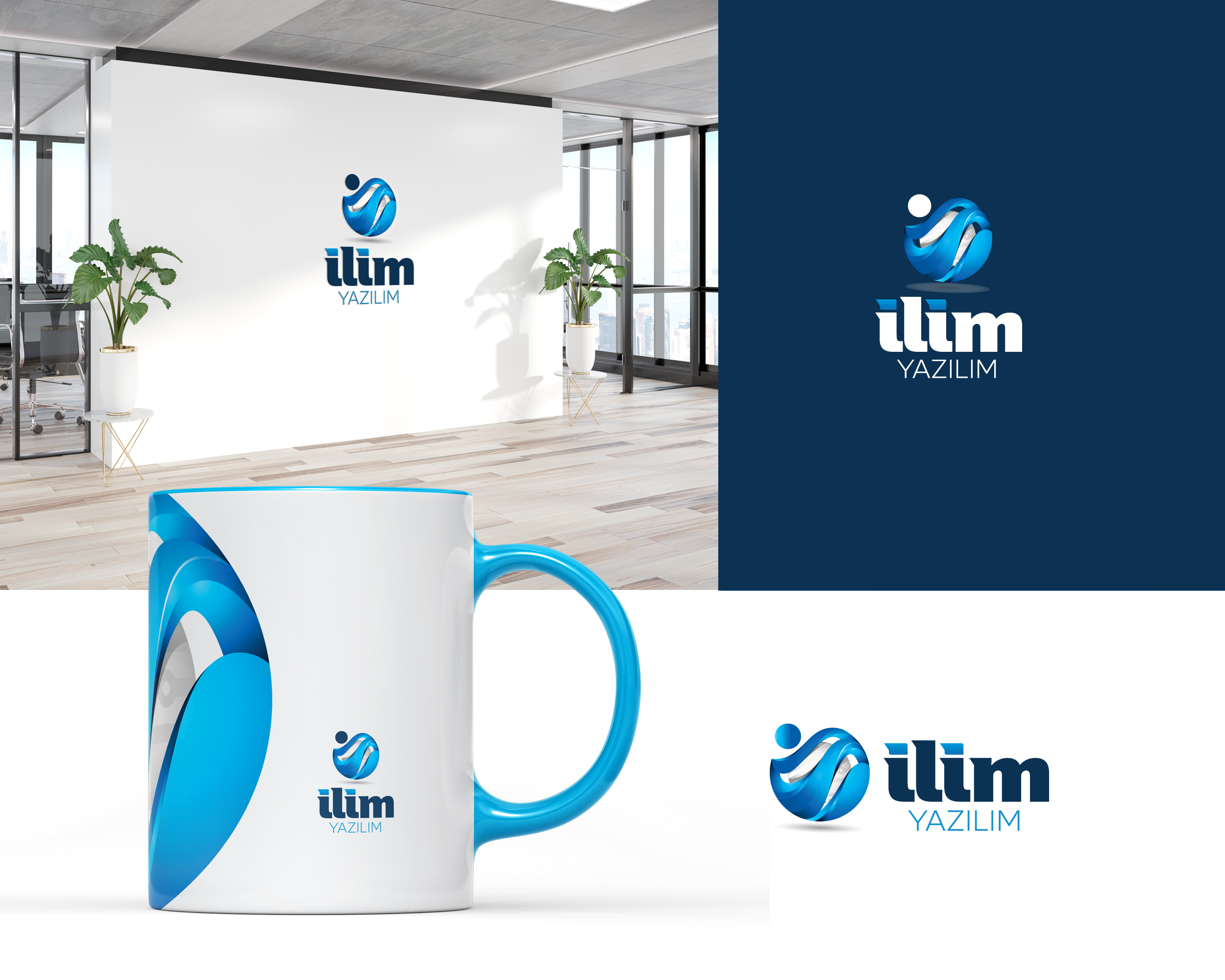 YENİ ŞİRKETİMİZ İÇİN LOGO VE KİMLİK — Yazılım & Bilişim Teknolojileri kazanan logo tasarımı