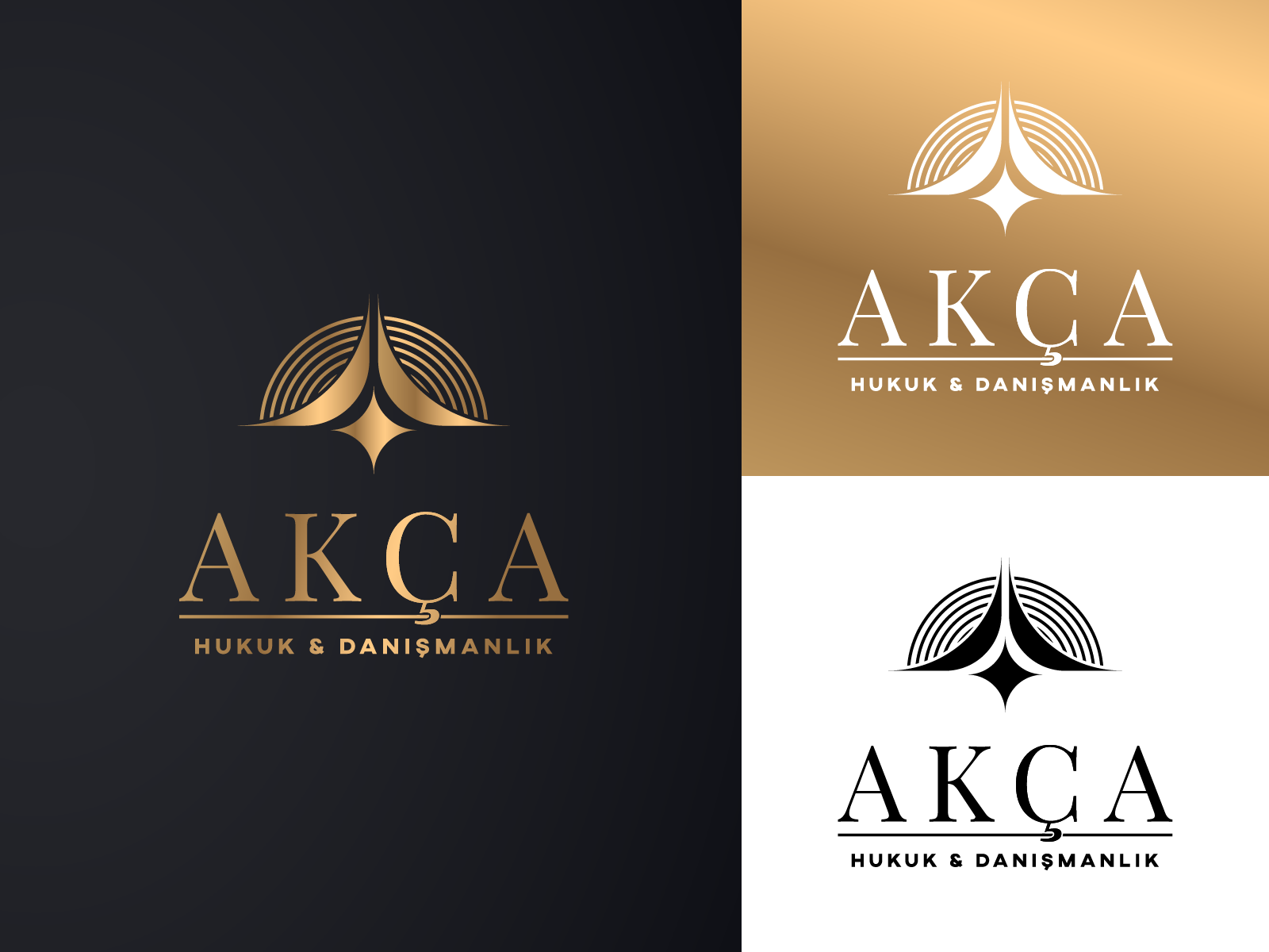 SADE - MODERN - BAŞAK İÇERMEYEN - GOLD — Hukuk & Danışmanlık & Avukatlık kazanan logo tasarımı